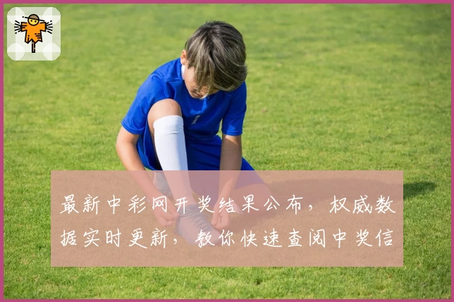 最新中彩网开奖结果公布，权威数据实时更新，教你快速查阅中奖信息